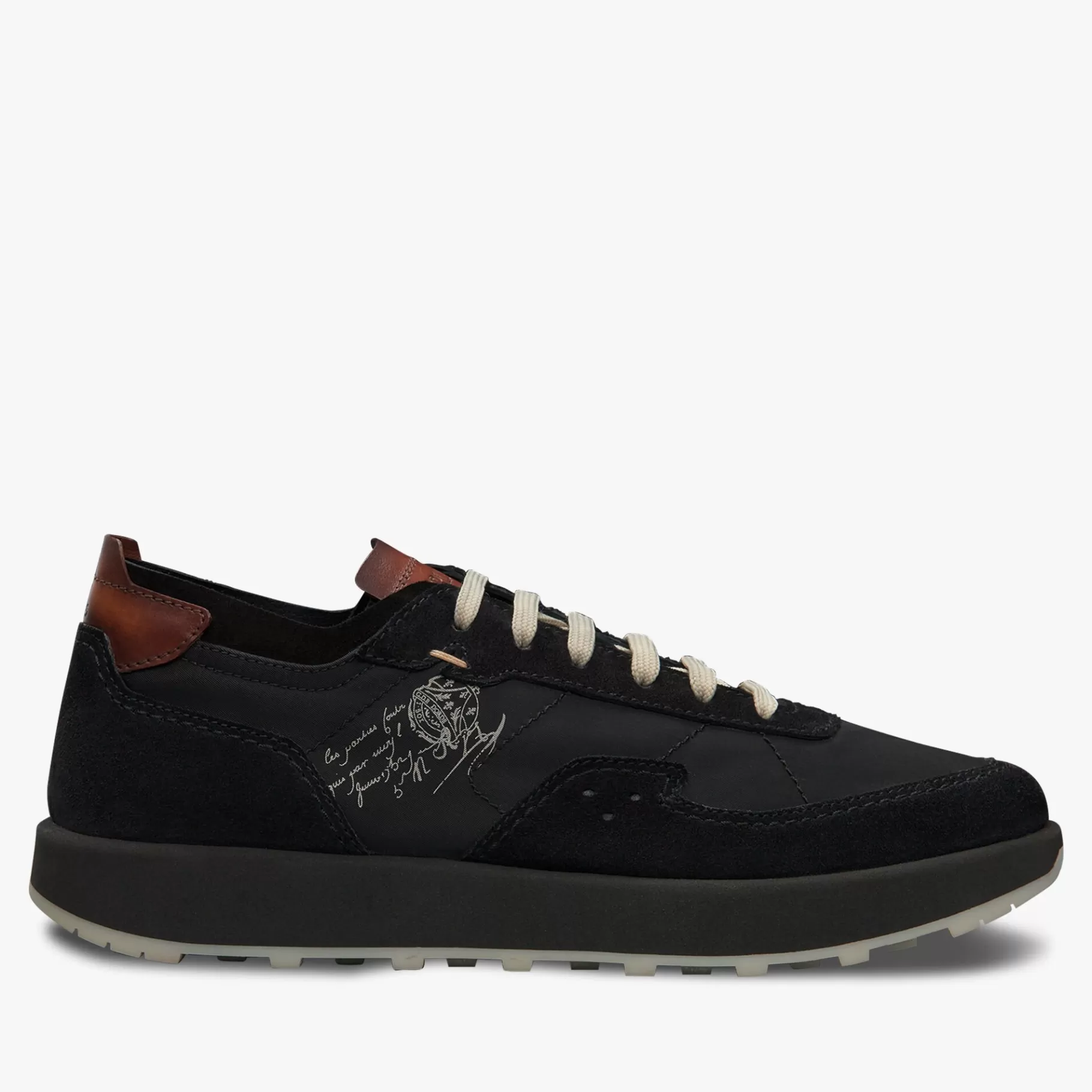 Sneaker Light Track En Veau Velours Et Nylon | Berluti Fashion