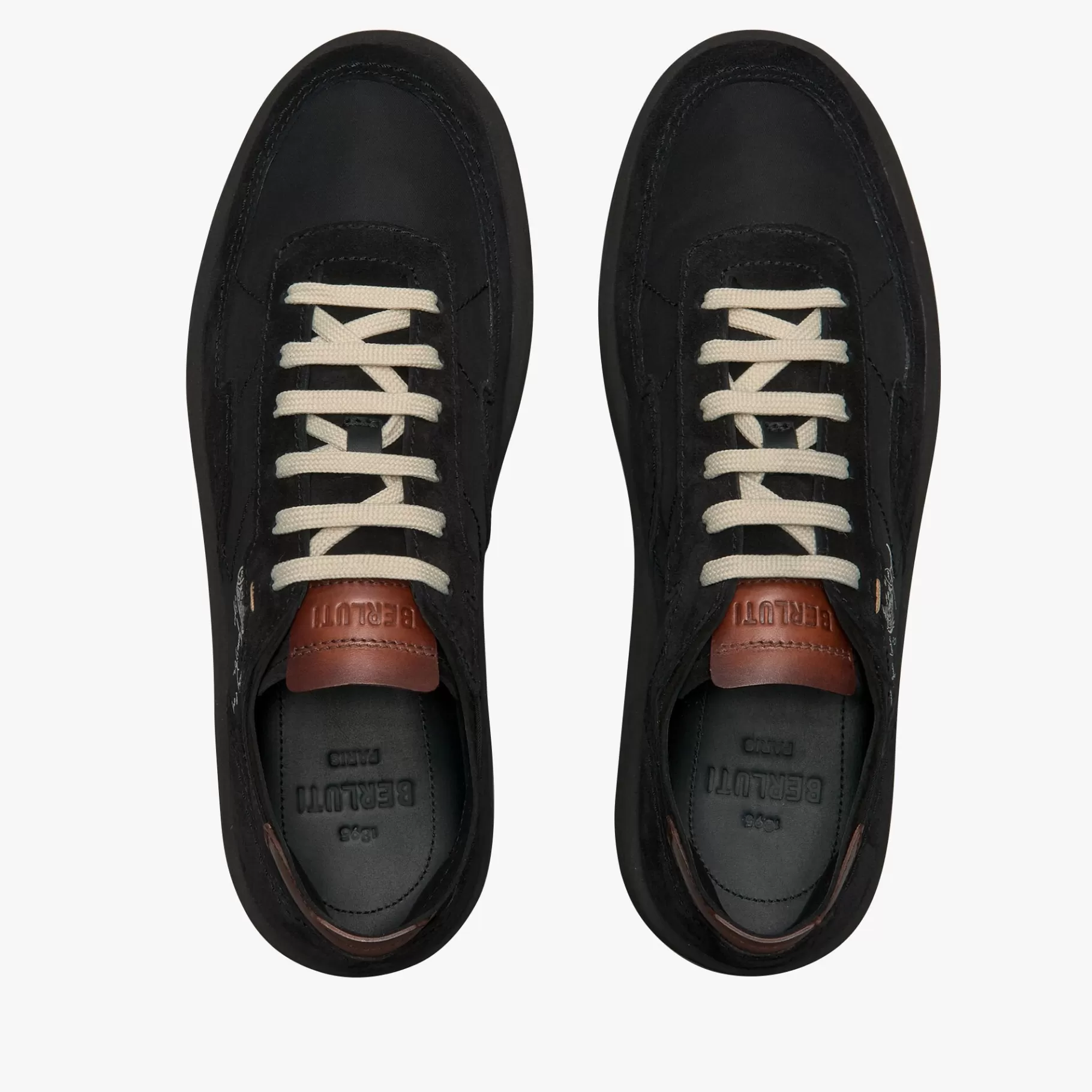 Sneaker Light Track En Veau Velours Et Nylon | Berluti Fashion