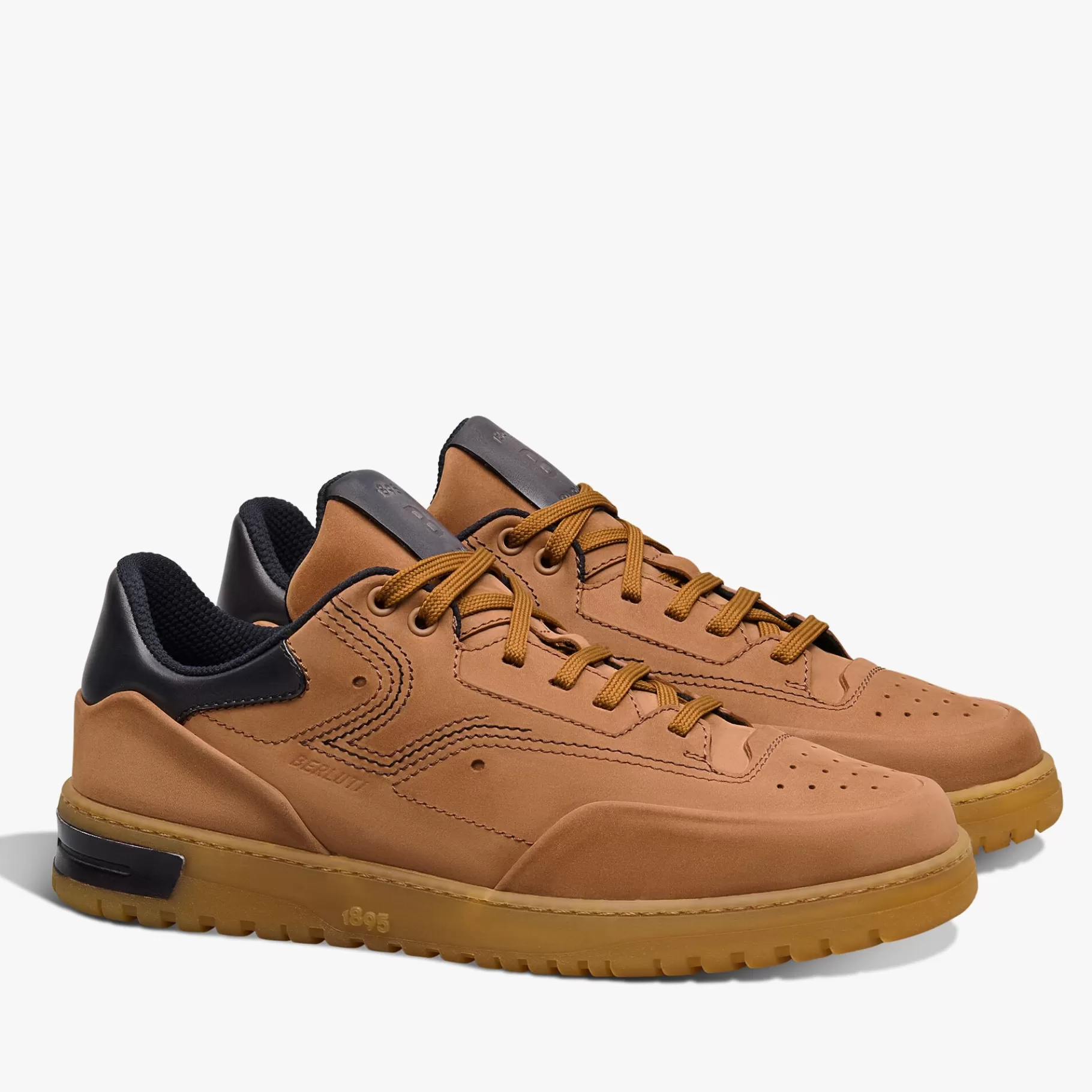 Sneaker Playoff En Cuir Nubuck | Berluti Discount