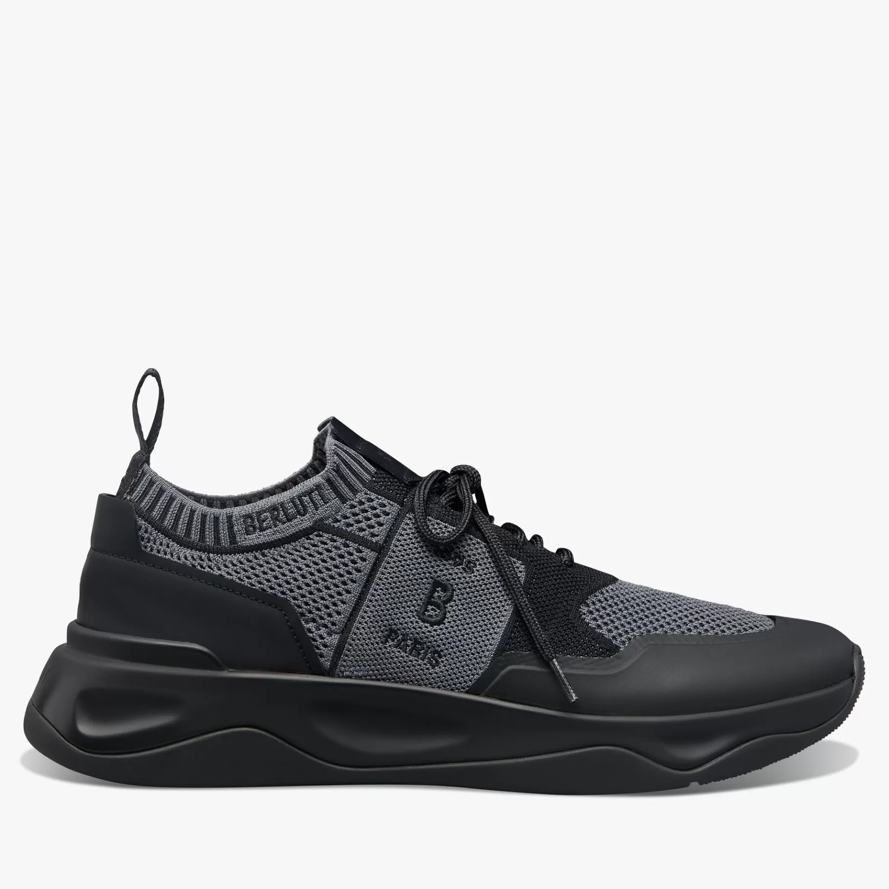 Sneaker Shadow En Maille Et Cuir De Veau Film Gomme | Berluti Cheap