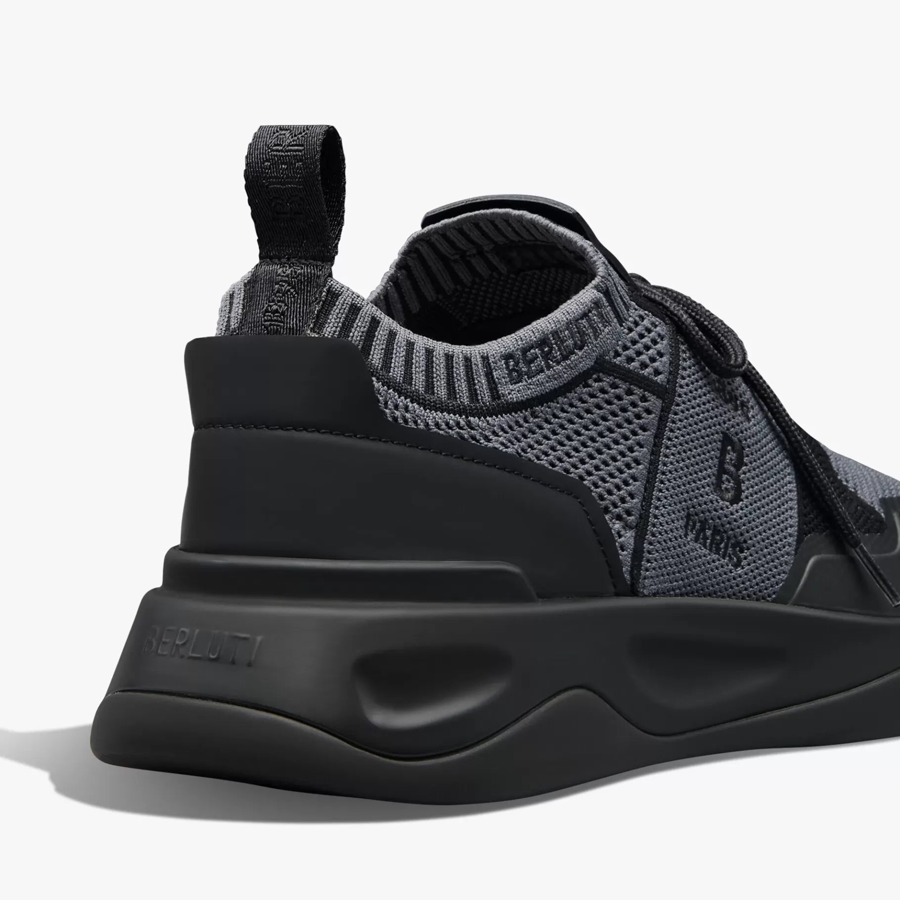 Sneaker Shadow En Maille Et Cuir De Veau Film Gomme | Berluti Cheap