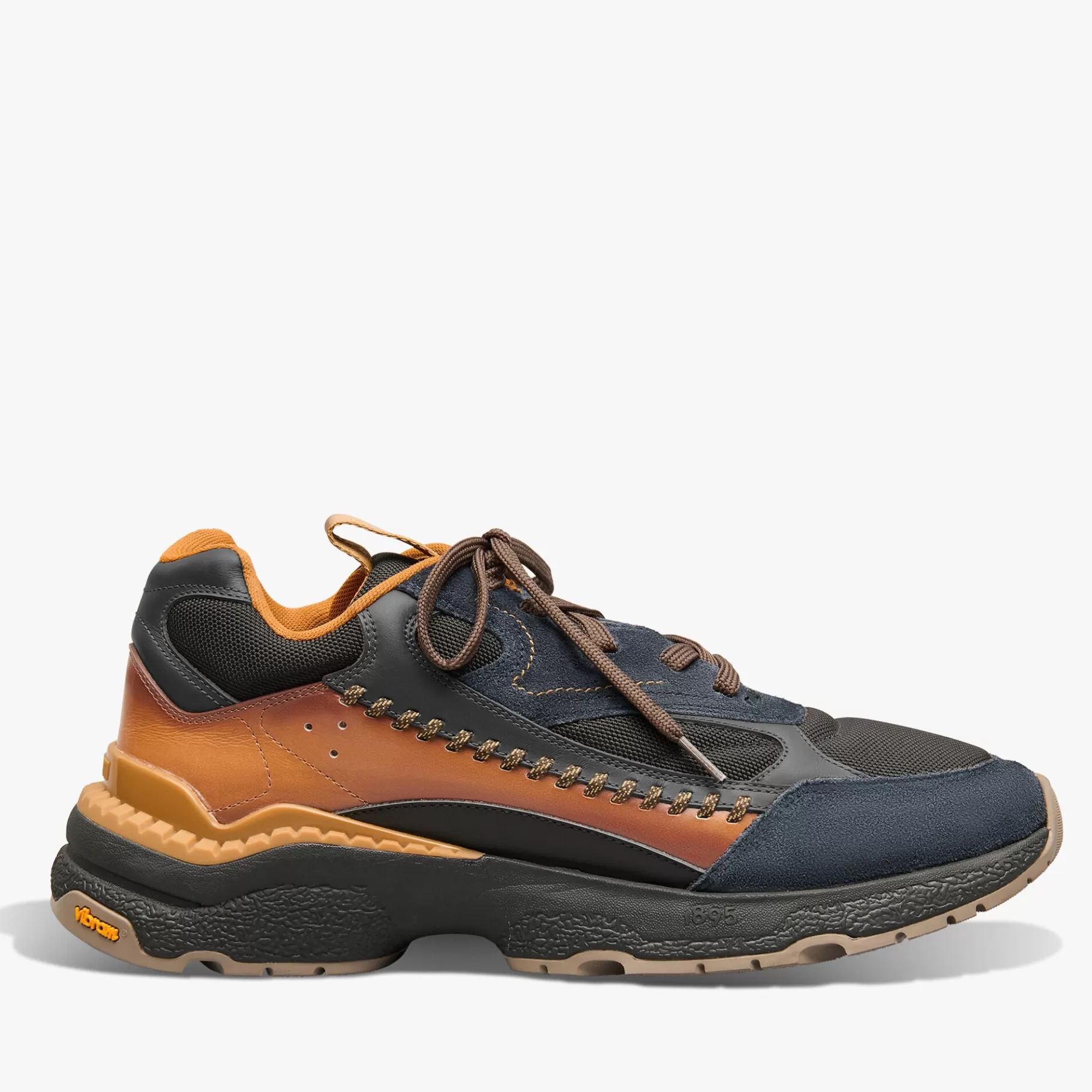 Sneaker Skyrunning En Cuir Et Nylon | Berluti Cheap