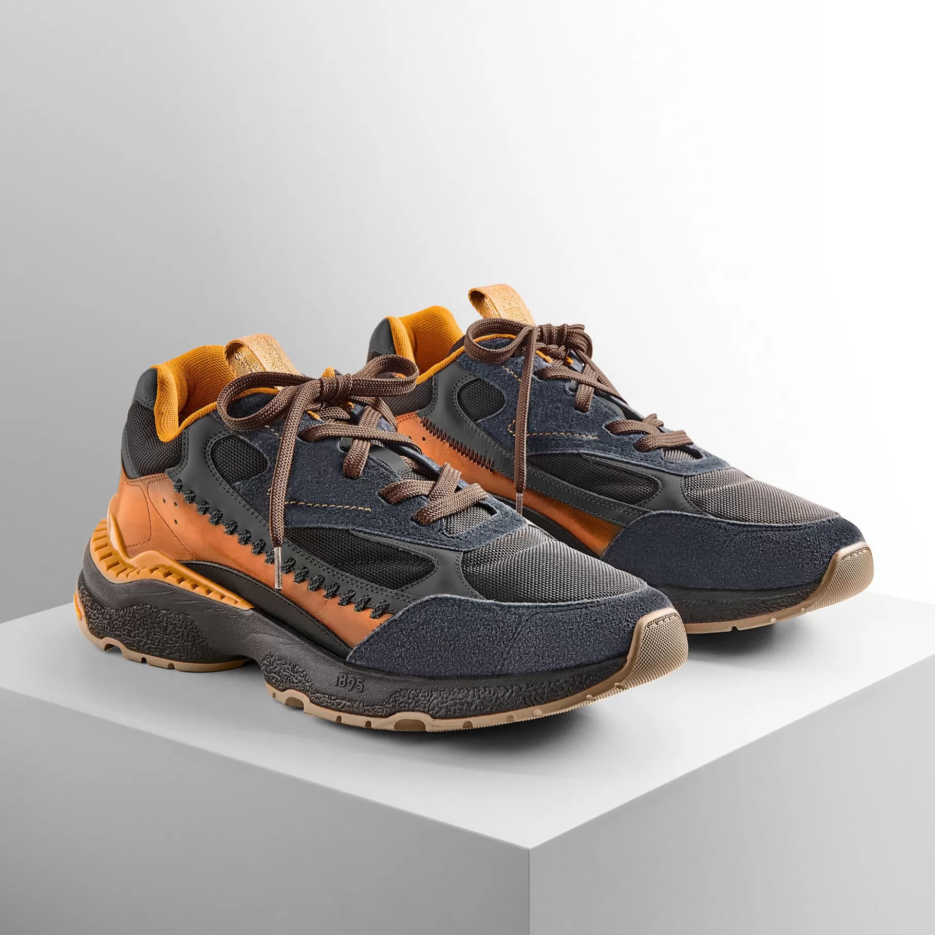 Sneaker Skyrunning En Cuir Et Nylon | Berluti Cheap