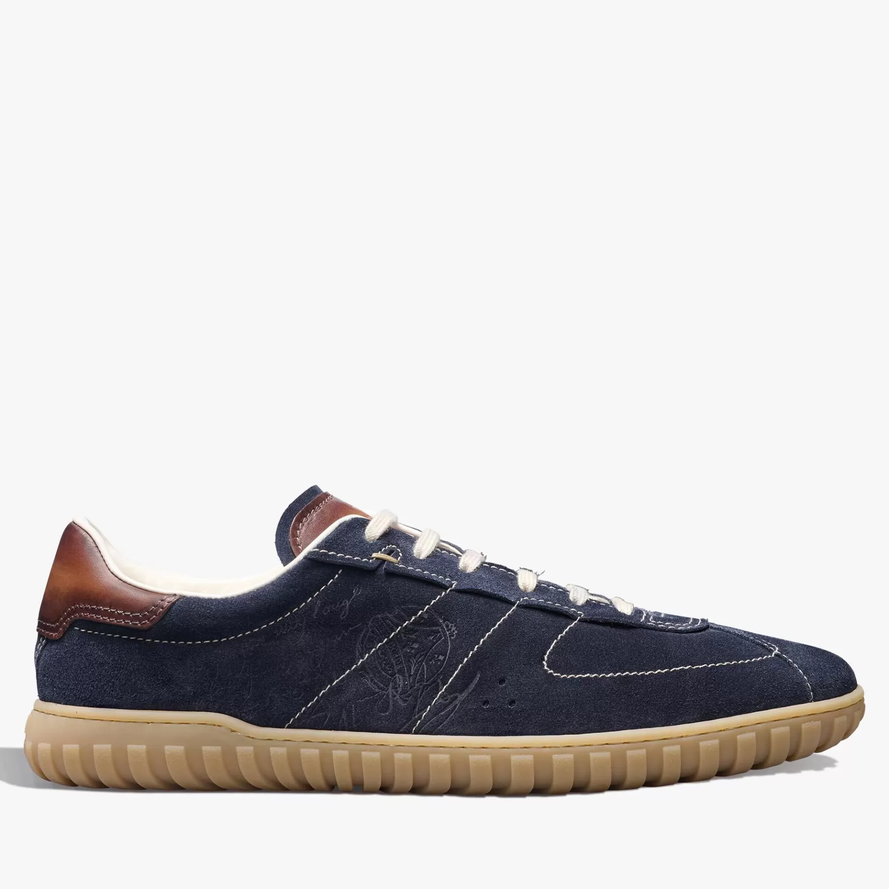 Sneaker Trainer En Veau Velours Scritto | Berluti Outlet