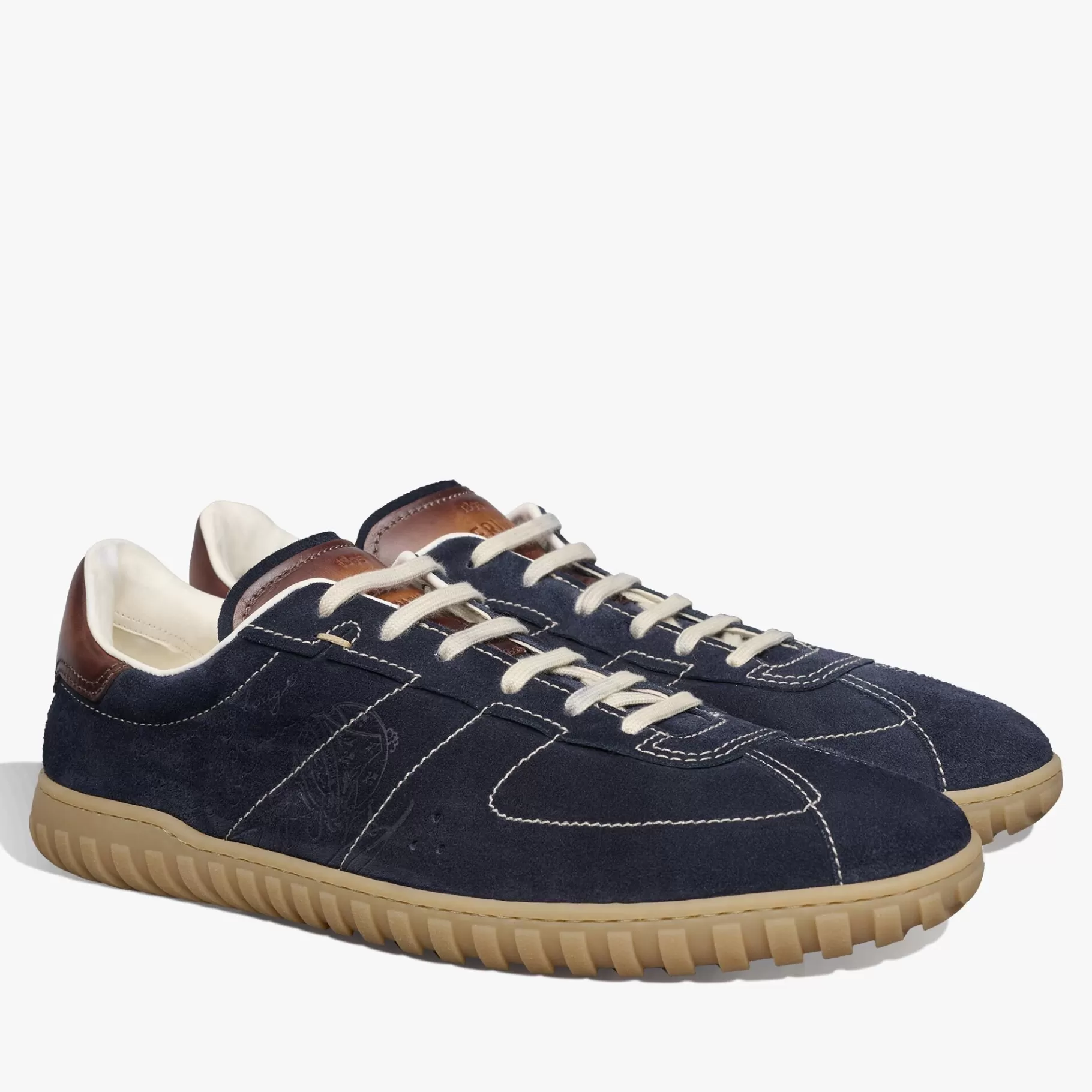 Sneaker Trainer En Veau Velours Scritto | Berluti Outlet