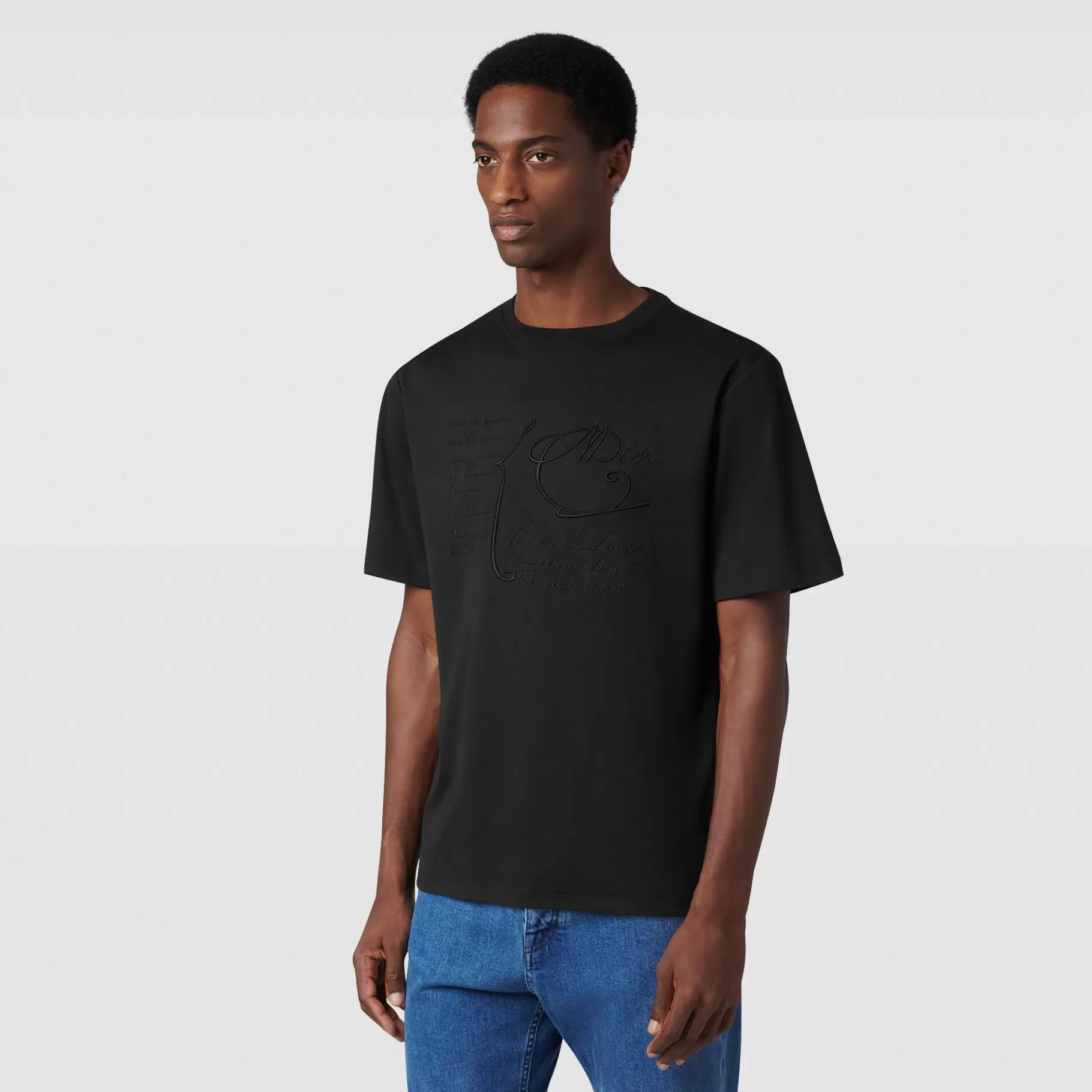 T-shirt à Broderie Scritto | Berluti Discount