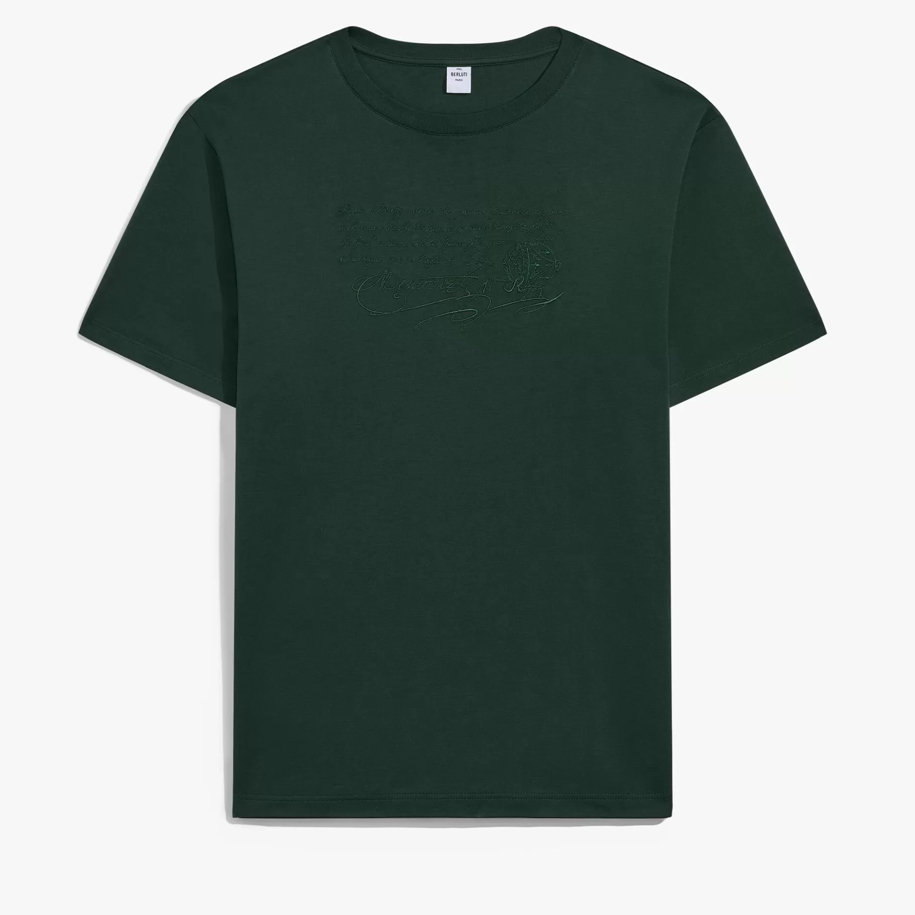 T-Shirt Avec Broderie Scritto | Berluti Best Sale