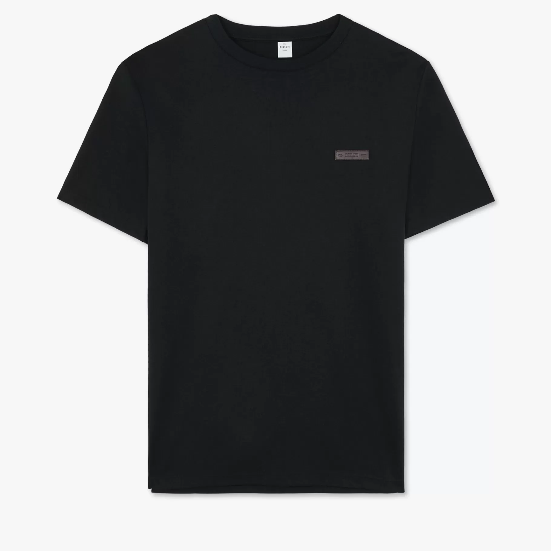 T-Shirt Avec Détail En Cuir | Berluti Best Sale