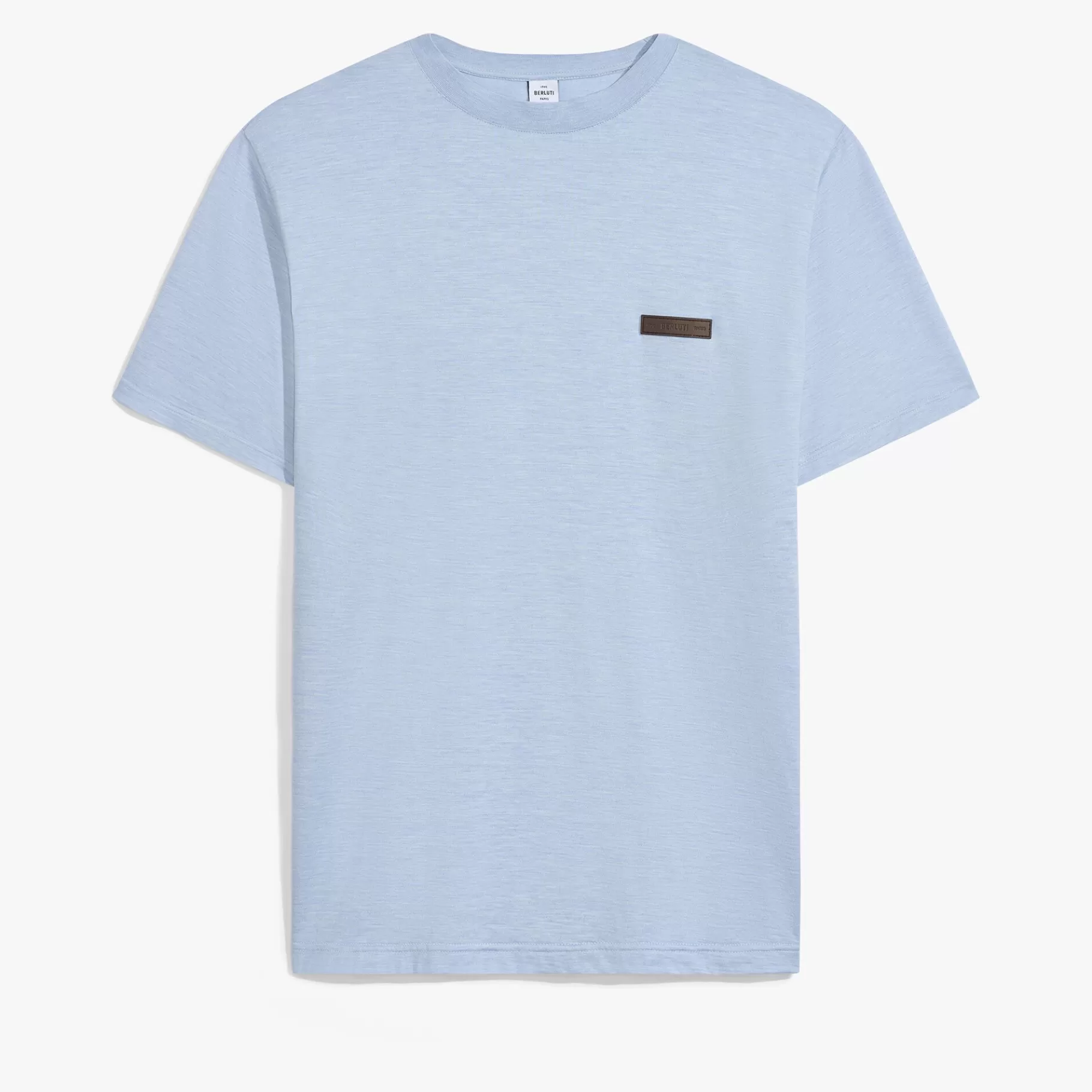 T-Shirt Avec Détail En Cuir | Berluti Hot