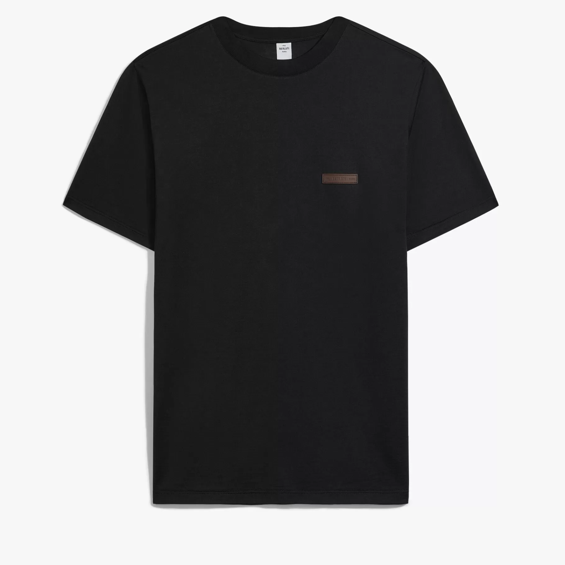 T-Shirt Avec Détail En Cuir | Berluti Clearance