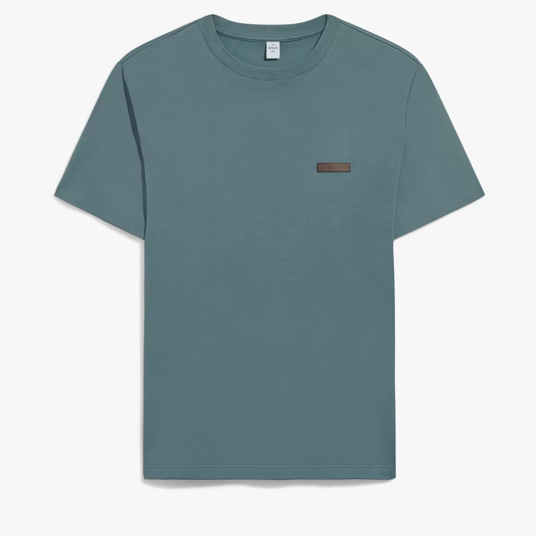 T-shirt avec Détail en Cuir | Berluti Shop