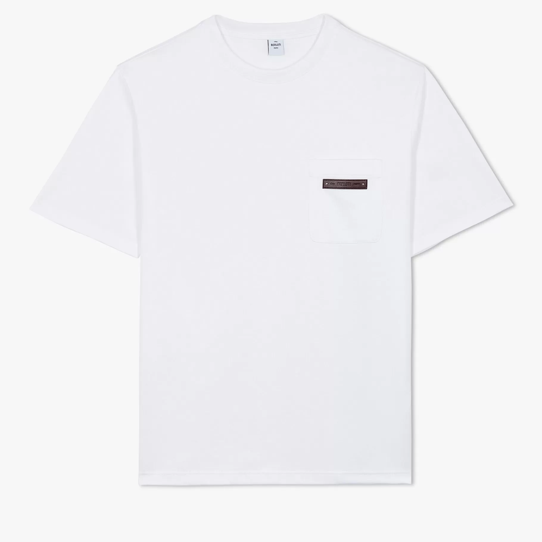 T-Shirt Avec Détails En Cuir | Berluti Best