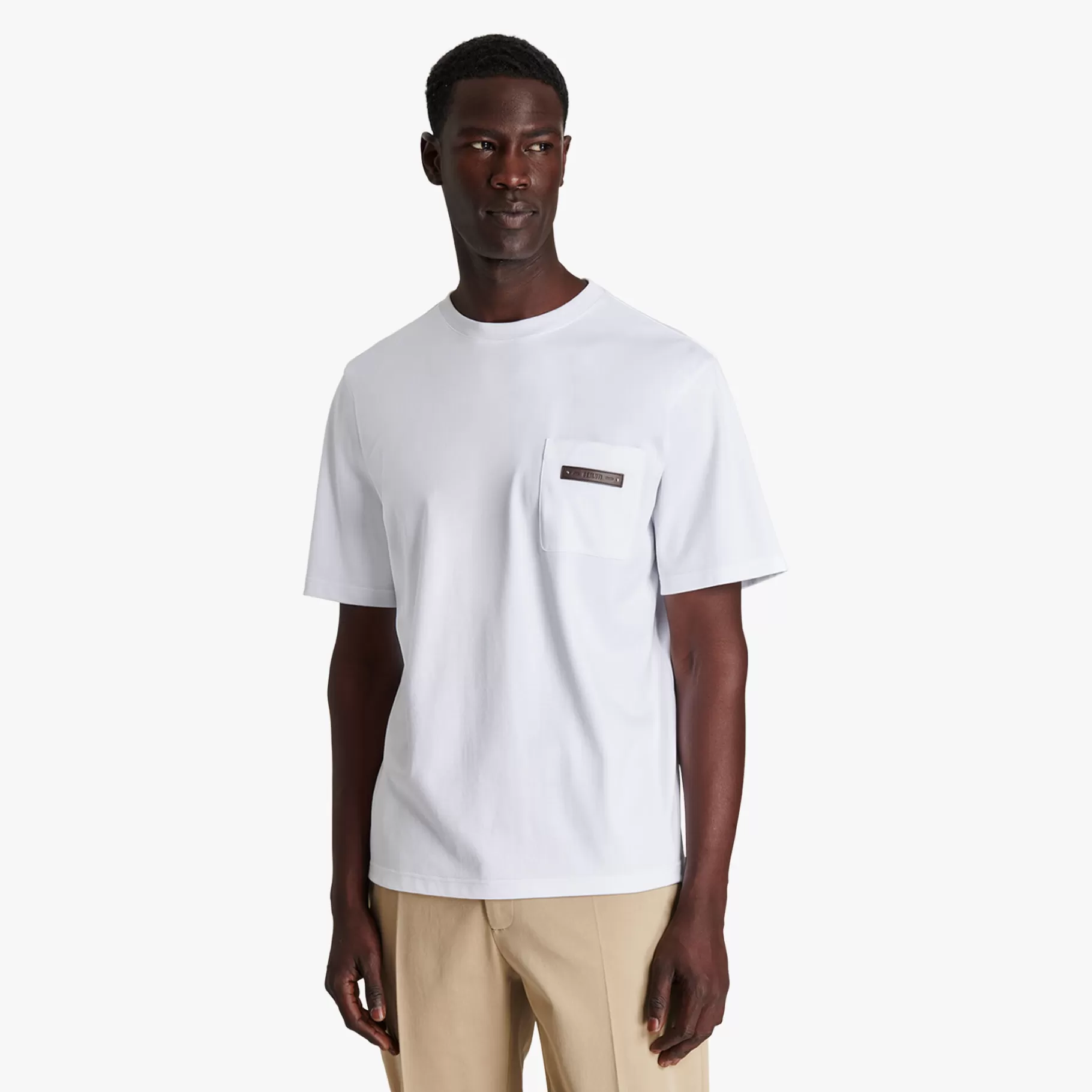 T-Shirt Avec Détails En Cuir | Berluti Best