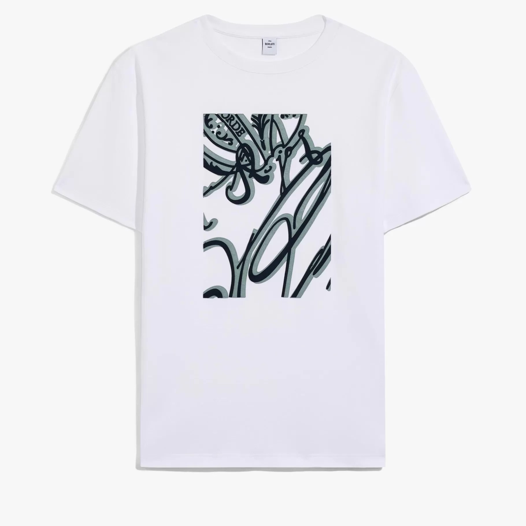 T-Shirt Frame Scritto Avec Effet Suédé | Berluti Online