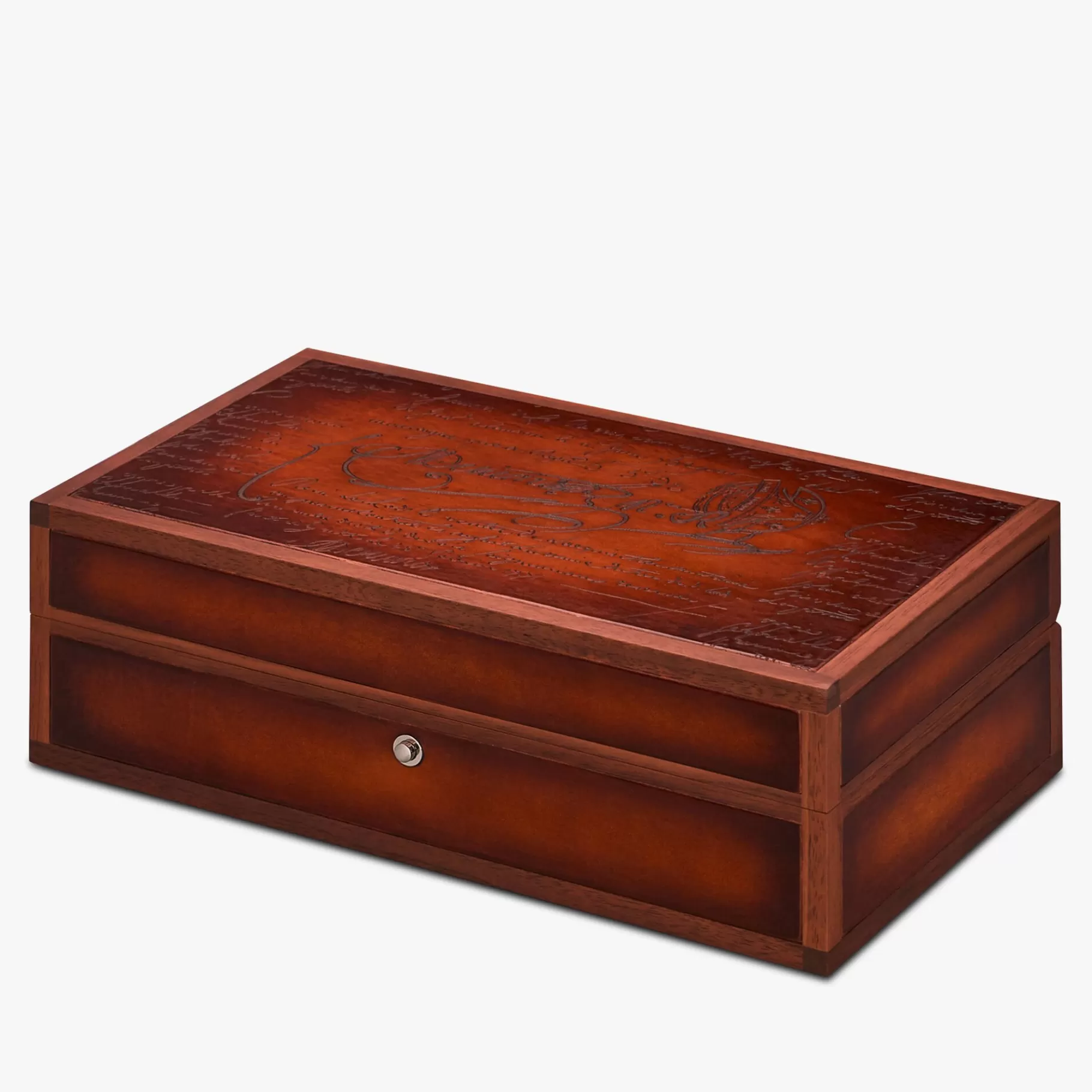 Wood and Leather Watch Box | Berluti New